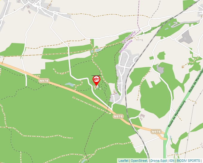 Carte Géoportail pour les drones de loisir