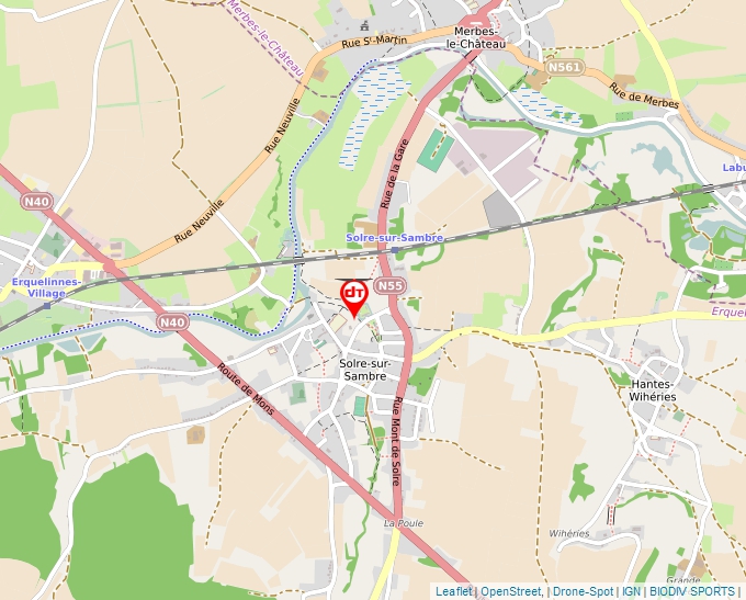 Carte Géoportail pour les drones de loisir