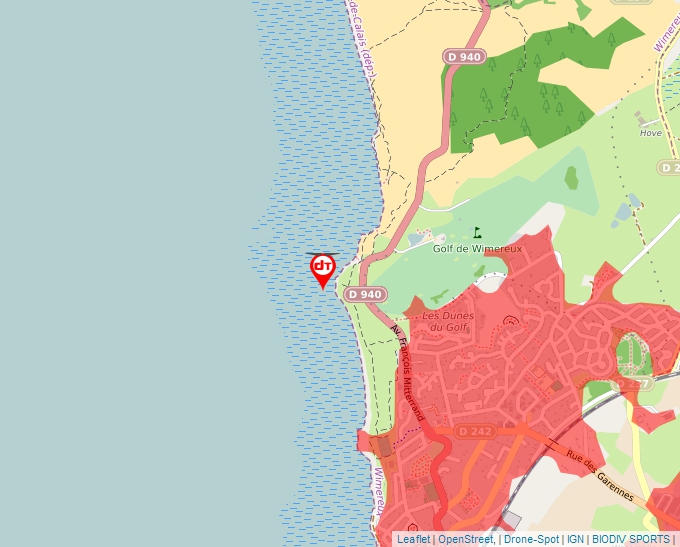 Carte Géoportail pour les drones de loisir