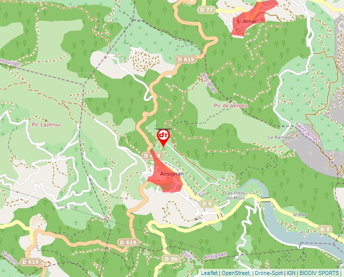 Carte Géoportail pour les drones de loisir