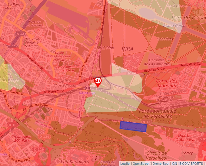 Geoportal map