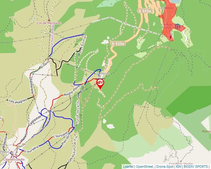 La carte GeoPortail