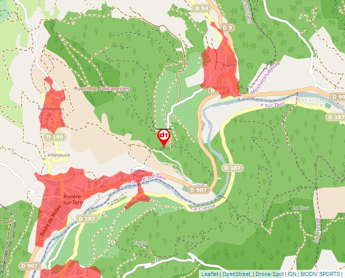Geoportal map