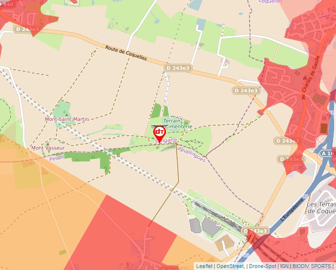 Geoportal map