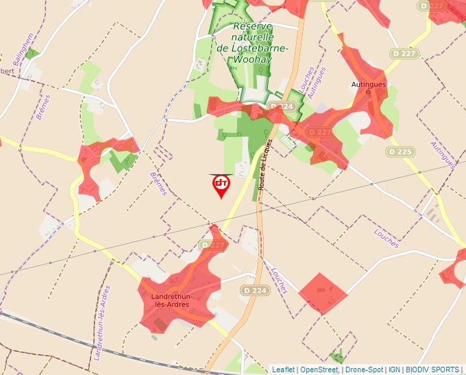 Carte Géoportail pour les drones de loisir