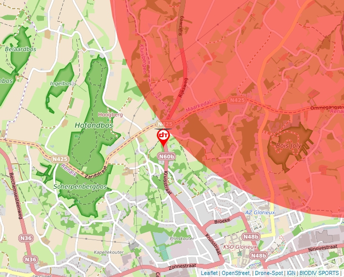 Carte Géoportail pour les drones de loisir