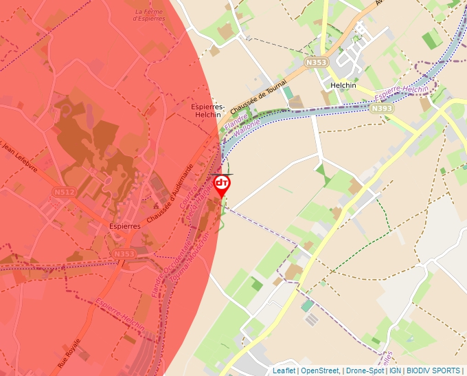 Carte Géoportail pour les drones de loisir