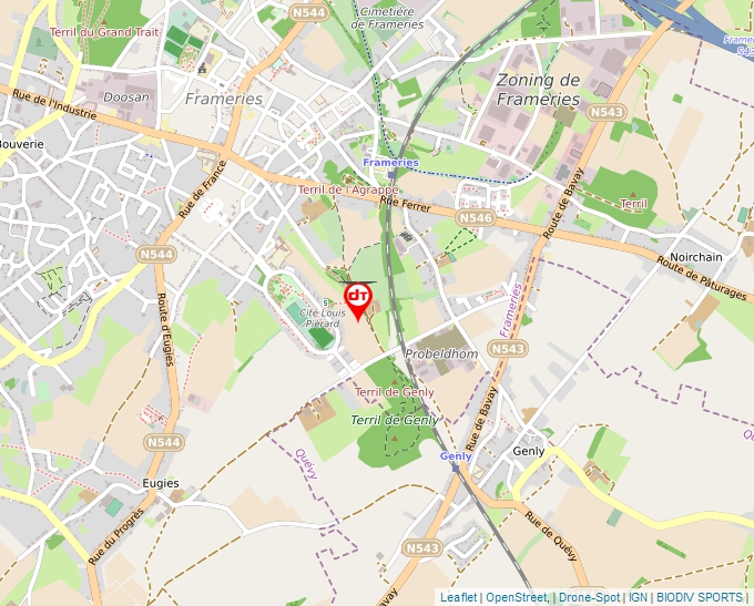 Geoportal map