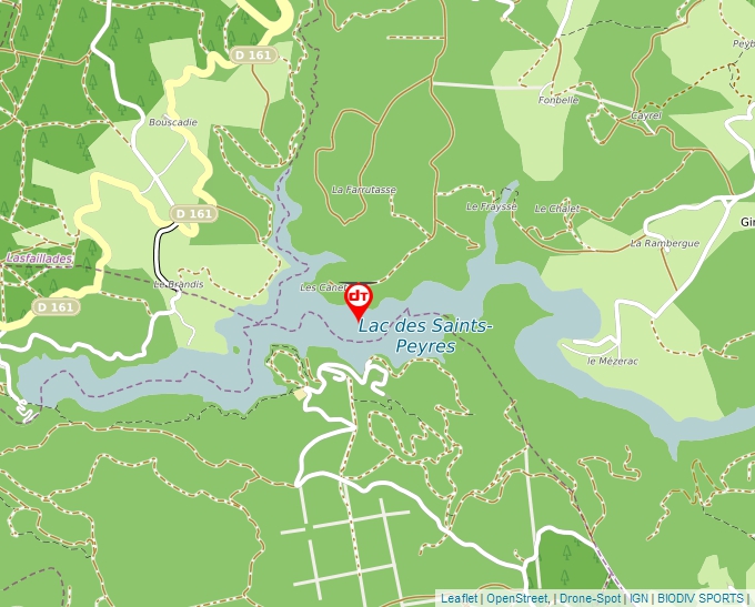 Carte Géoportail pour les drones de loisir